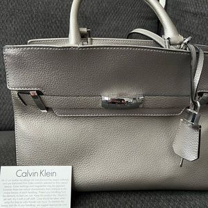 Calvin Klein satchel with crossbody strap